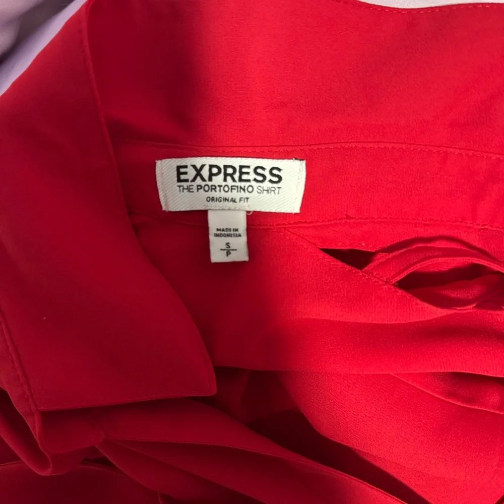 Express Red Portofino Shirt - Picture 2 of 4
